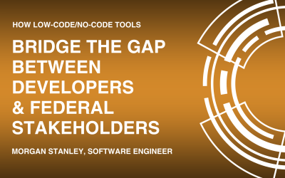 How Low-Code/No-Code Tools Bridge the Gap Between Developers and Federal Stakeholders